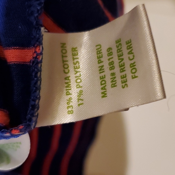 Lilly Pulitzer striped tie front top - Picture 3 of 7